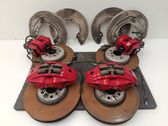 Brake discs and calipers set