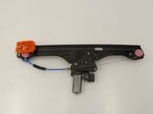 Front door window regulator with motor