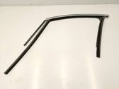 Front door glass trim molding