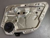 Rear window lifting mechanism without motor