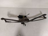 Front wiper linkage and motor