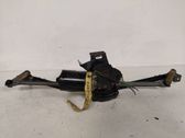 Front wiper linkage and motor