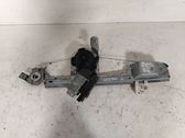 Rear door window regulator with motor