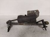 Front wiper linkage and motor