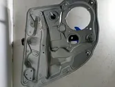 Rear window lifting mechanism without motor