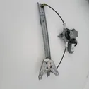 Rear window lifting mechanism without motor