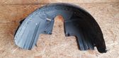 Rear arch fender liner splash guards