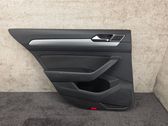 Rear door card panel trim