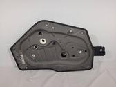 Rear window lifting mechanism without motor