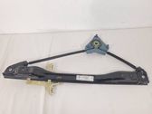 Rear window lifting mechanism without motor