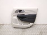 Front door card panel trim