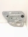 Rear window lifting mechanism without motor
