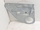Rear door window regulator with motor