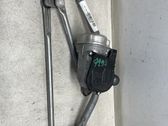 Front wiper linkage and motor