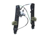 Front door window regulator with motor
