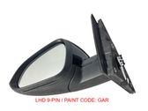 Front door electric wing mirror
