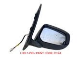 Front door electric wing mirror