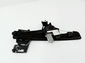 Rear window lifting mechanism without motor