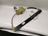 Rear door window regulator with motor