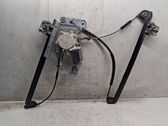 Rear door window regulator with motor