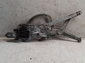 Rear door window regulator with motor