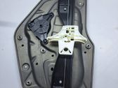 Rear window lifting mechanism without motor