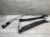 Front door window regulator with motor