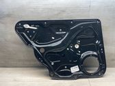 Rear window lifting mechanism without motor