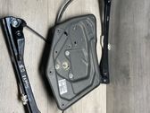 Front window lifting mechanism without motor