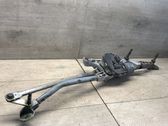 Front wiper linkage and motor