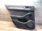 Rear door card panel trim