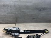 Rear window lifting mechanism without motor
