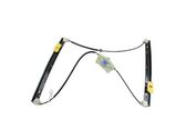 Front window lifting mechanism without motor