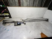 Front wiper linkage and motor