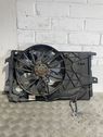 Radiator cooling fan shroud