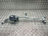 Tringlerie et moteur d'essuie-glace avant