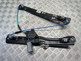 Front door window regulator with motor