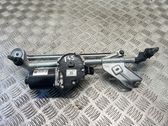 Front wiper linkage and motor