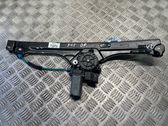 Front door window regulator with motor