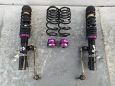 Front shock absorber with coil spring