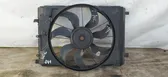 Radiator cooling fan shroud