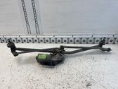 Front wiper linkage and motor