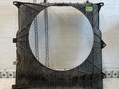 Radiator cooling fan shroud