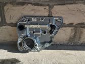Rear window lifting mechanism without motor