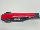 Rear door exterior handle