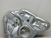Rear window lifting mechanism without motor