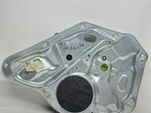 Rear window lifting mechanism without motor