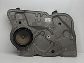 Front door window regulator with motor