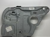 Rear window lifting mechanism without motor