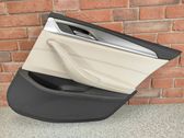 Rear door glass trim molding